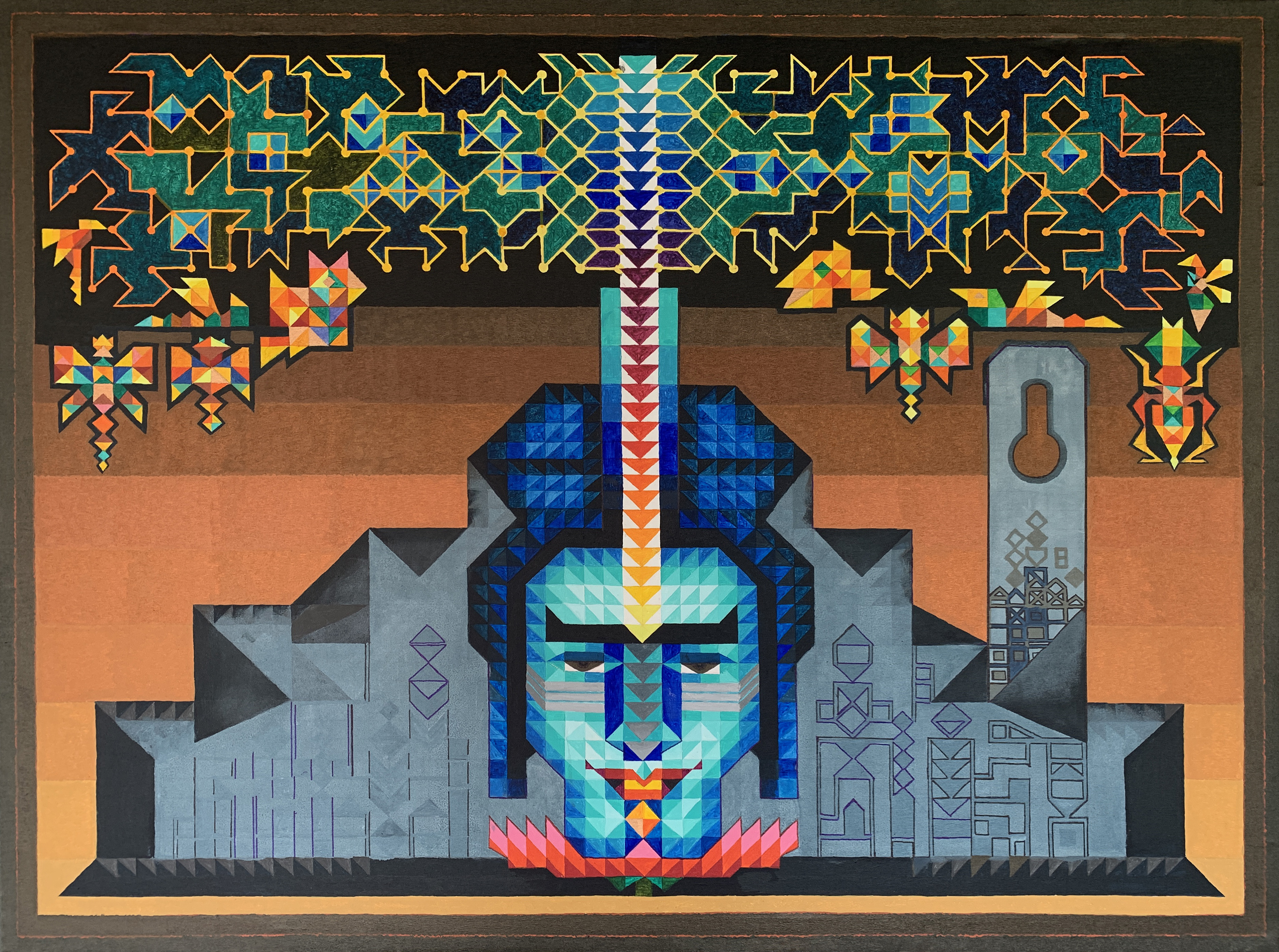 Featured painting by Madhukar Munde